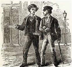 2 Victoria men on the way to pub